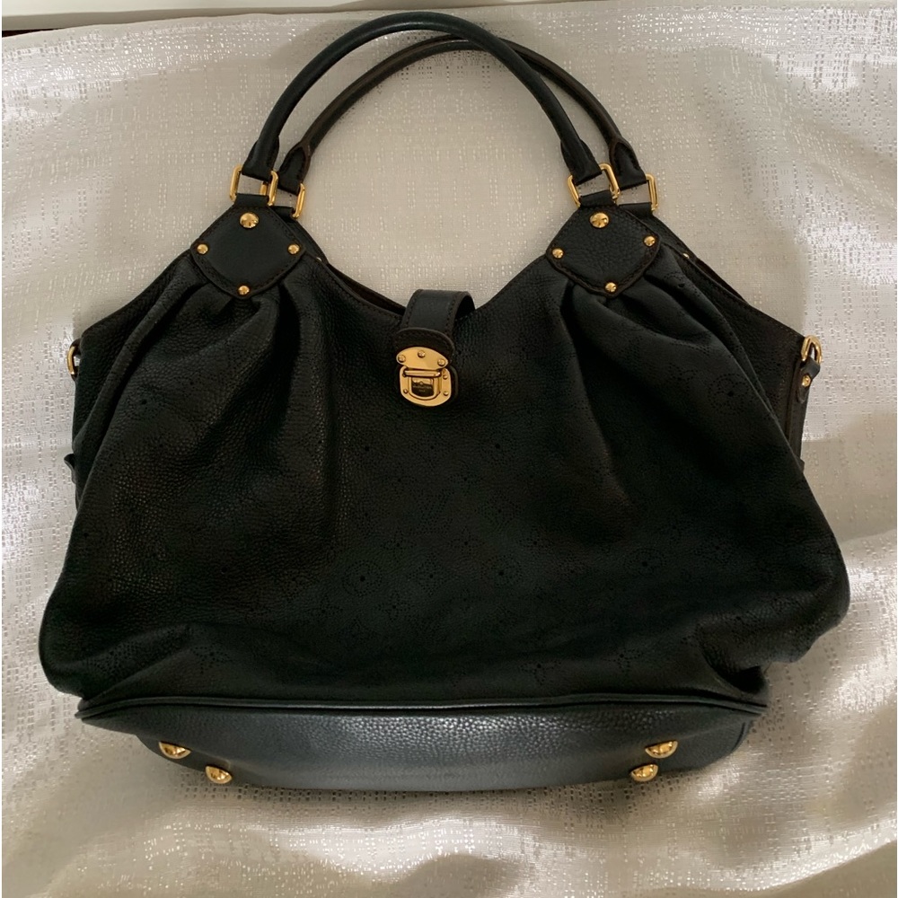 Louis Vuitton Black & Gold Bag